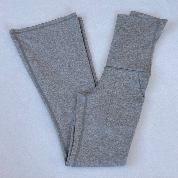OFFLINE By Aerie The Hugger High Waisted Foldover Flare Legging, XS - Picture 4 of 8